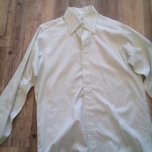 Omega Bespoke Couture Mens Dress Shirt - Picture 1 of 4